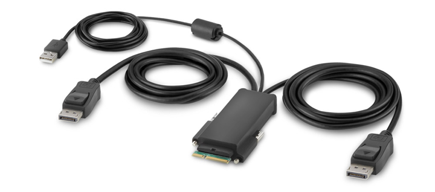 Belkin F1DN202MOD-PP-4 2-Port Dual DP Modular KVM Switch